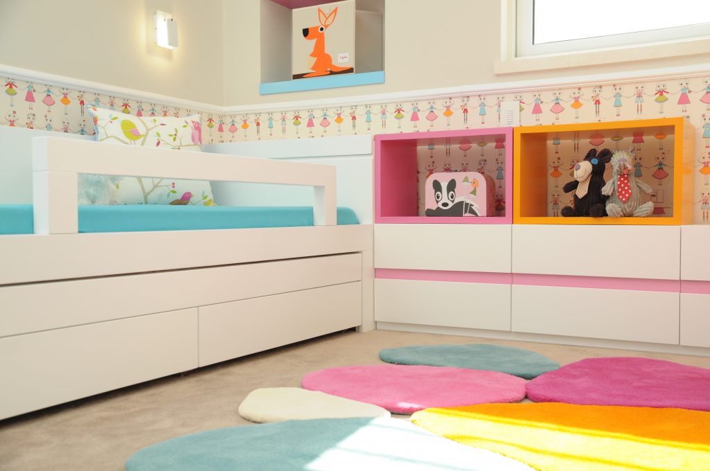 חדרי ילדים צבעוניים